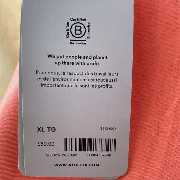 Athleta Stratus ll Tee - Picture 4 of 6